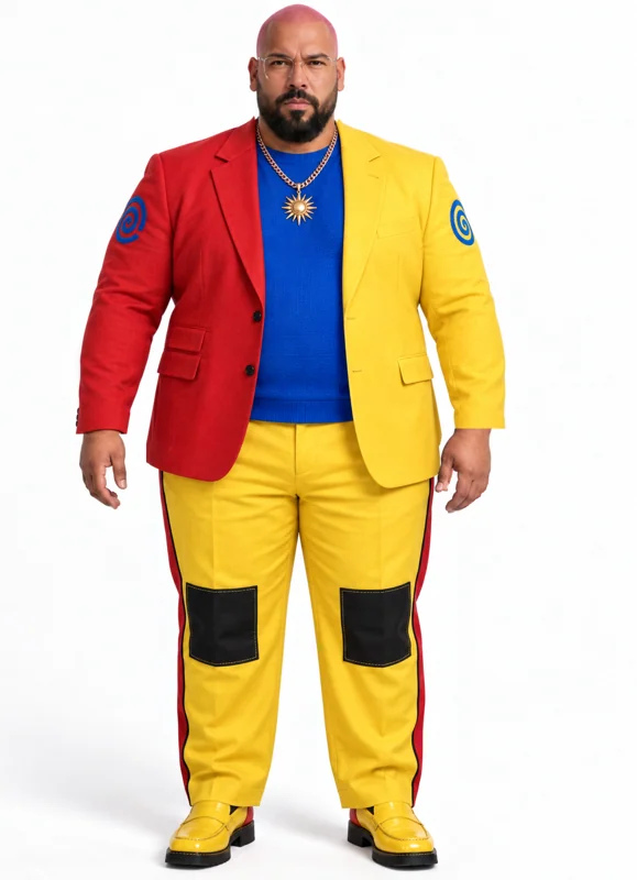 FatG #5666 | fully clothed funky studio fashion